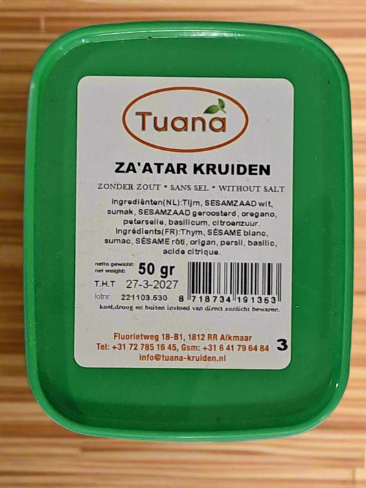 Tuana Za'atar Kruiden