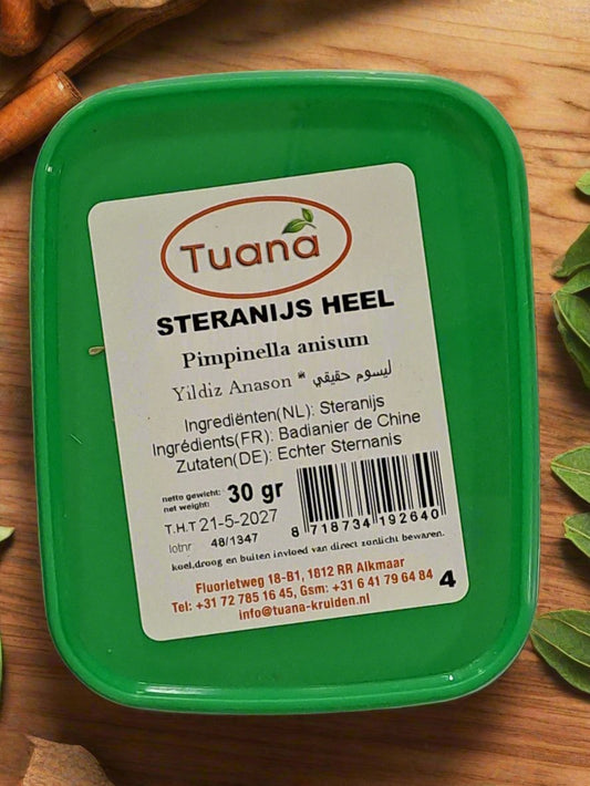 Tuana Steranijs Heel Pimpinella Anisum