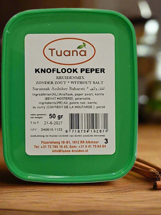 Tuana Knoflook Peper