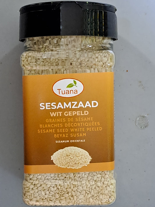 Tuana Sesamzaad Wit Gepeld