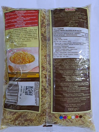 Duru Sehriyeli Midyat Bulgur