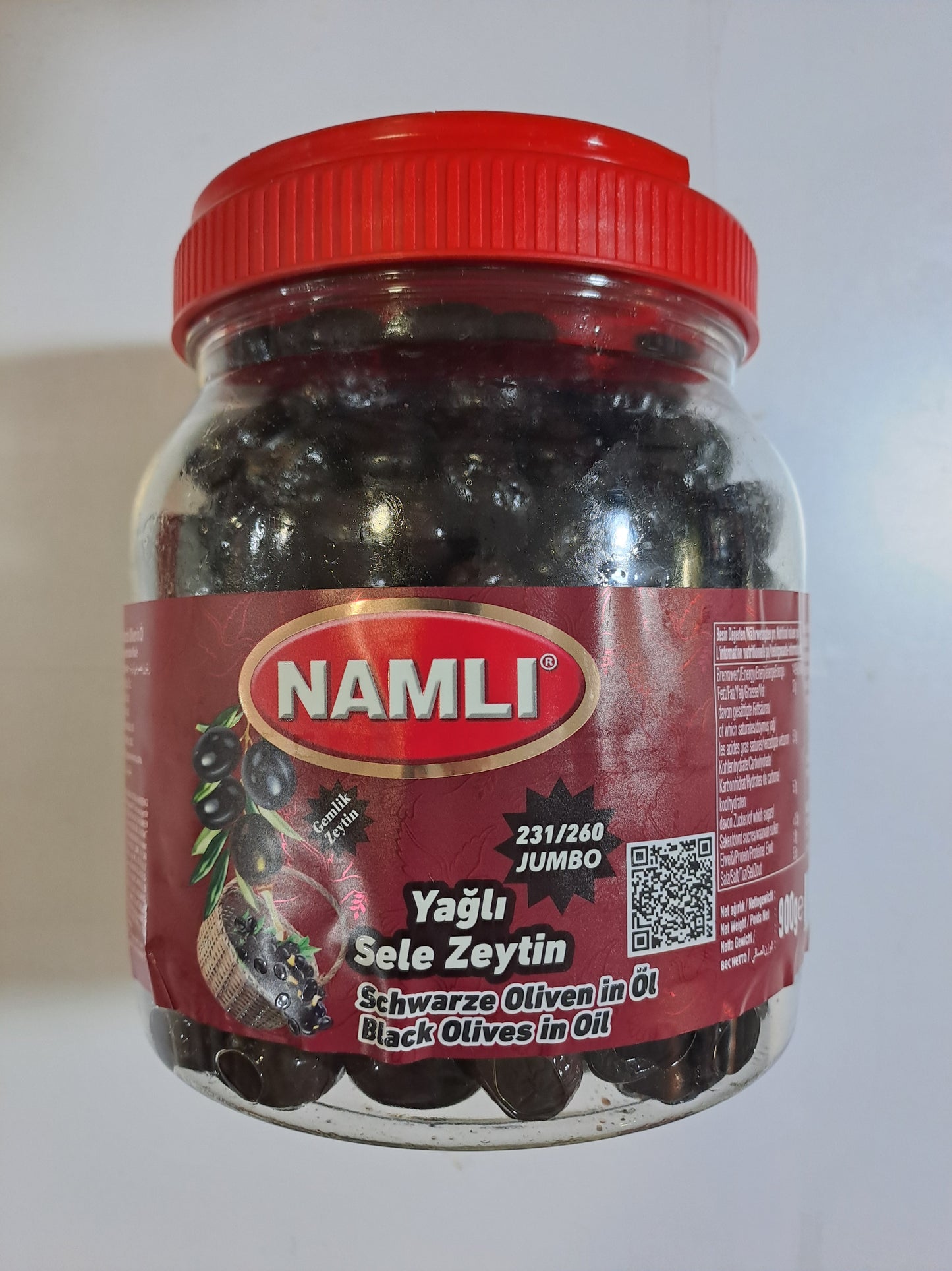 Namli Black Olives In Oil