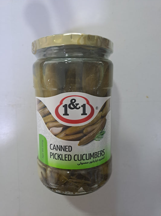 1&1 Canned Pickled Cucumbers