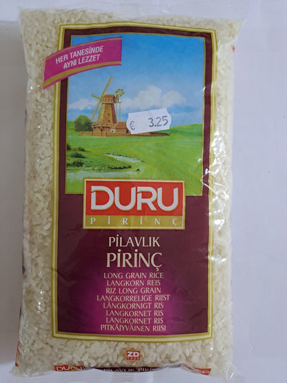 Duru Pilavlik Pirinc Paarse verpakking
