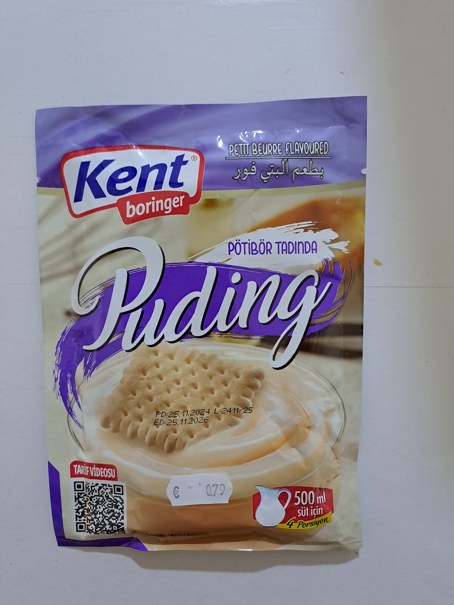 Kent Boringer Puding Petit Beurre Flavoured