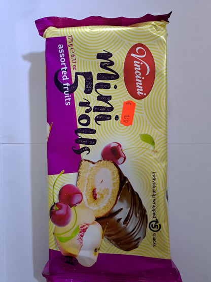 Vincinni Mini 5 Rolls Assorted Fruits