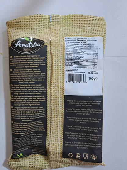 Anatolia salted cashews