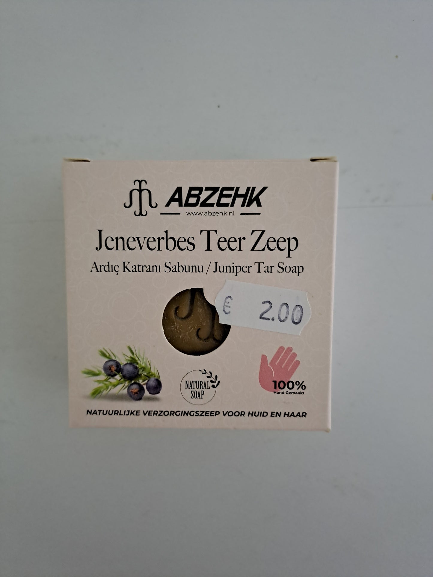 Abzehk Jeneverbes Teer Zeep