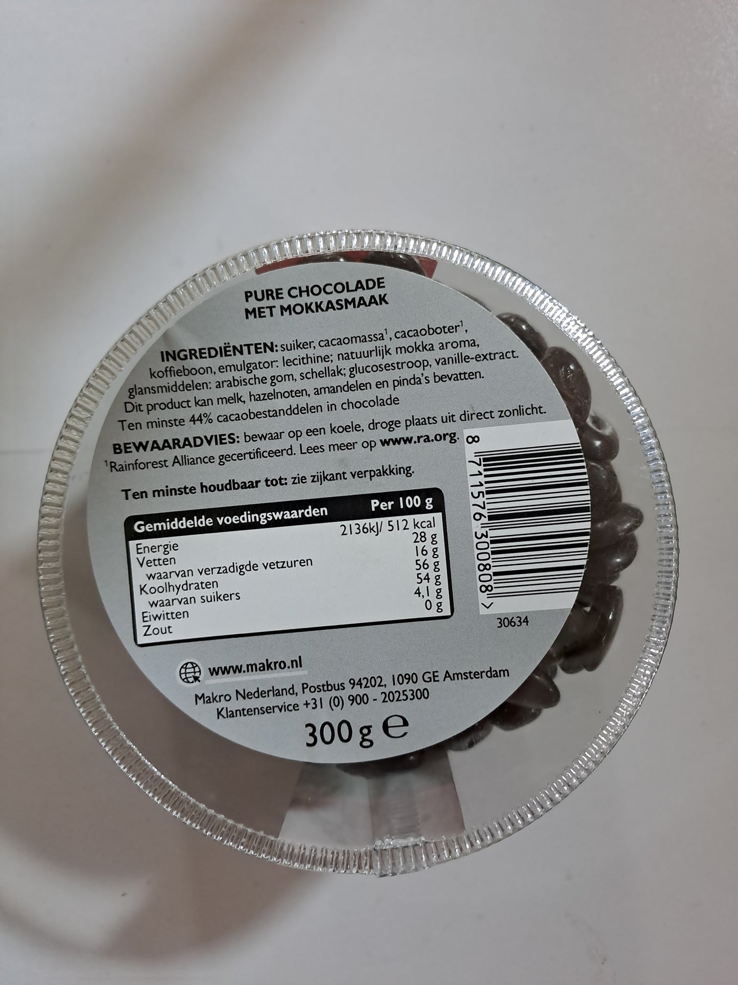 Rioba Chocolade Mokka Boontjes Puur