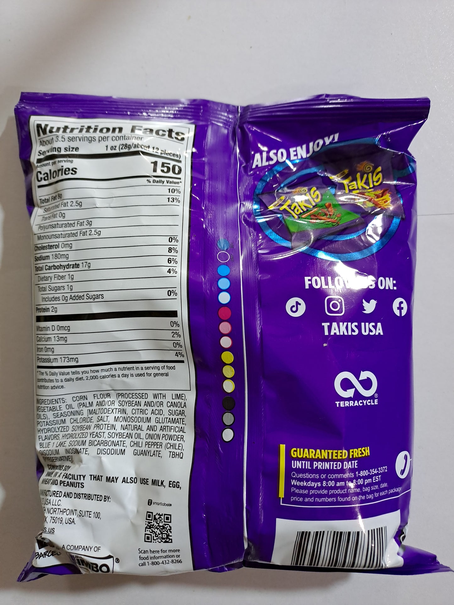Takis Blue Heat