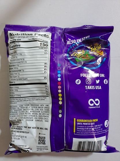 Takis Blue Heat
